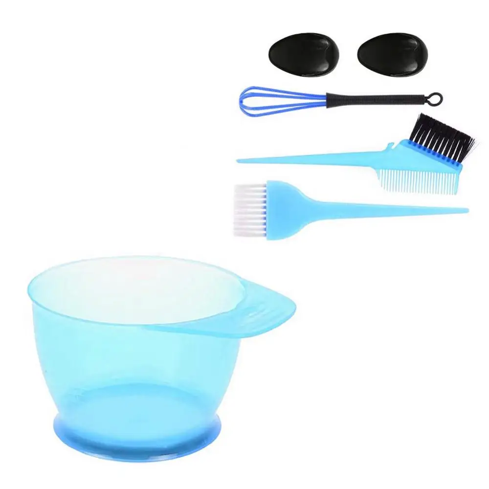 5Pcs Professional Hair Coloring Dyeing Brush Comb Ear Cover Mixing Bowl Tool Kit 2020