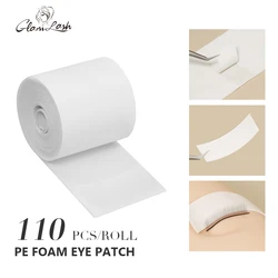 GLAMLASH 110 Pcs/roll Eyelashes PE Foam Tapes Graft False Lashes Eye Patch Easy Remove Tape Stickers Under Eye Pads Makeup Tool