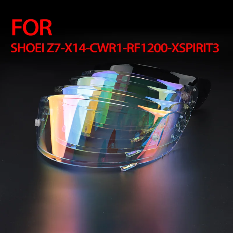 

Козырек для шлема, линза для SHOEI Z7-X14-CWR1-RF1200, сменный мотоциклетный шлем, щит для лобового стекла, видоискатель, стеклянные аксессуары