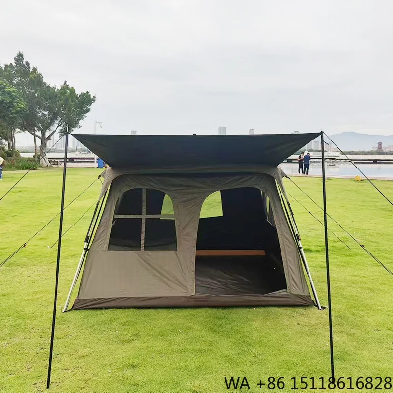 New Arrival Outdoor Light Travel Camping Hiking Tent Folding Trips Tents Camping Outdoor Ground Tent