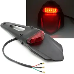 Para beta rr 300 2t traseiro fender luz da cauda universal led 12v 300rr 2022 2021 super brilhante à prova dblinágua âmbar indicador da lâmpada blinker