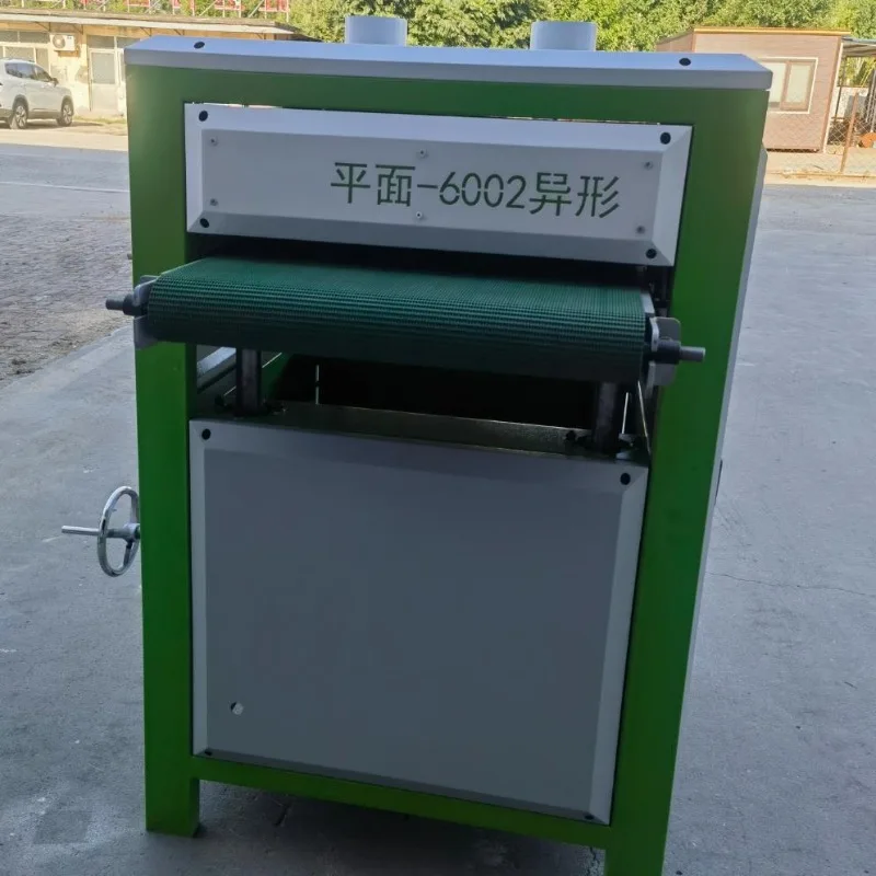 600 double roll profiled plane polishing machine woodworking plane profiled sander automatic sander polishing machine