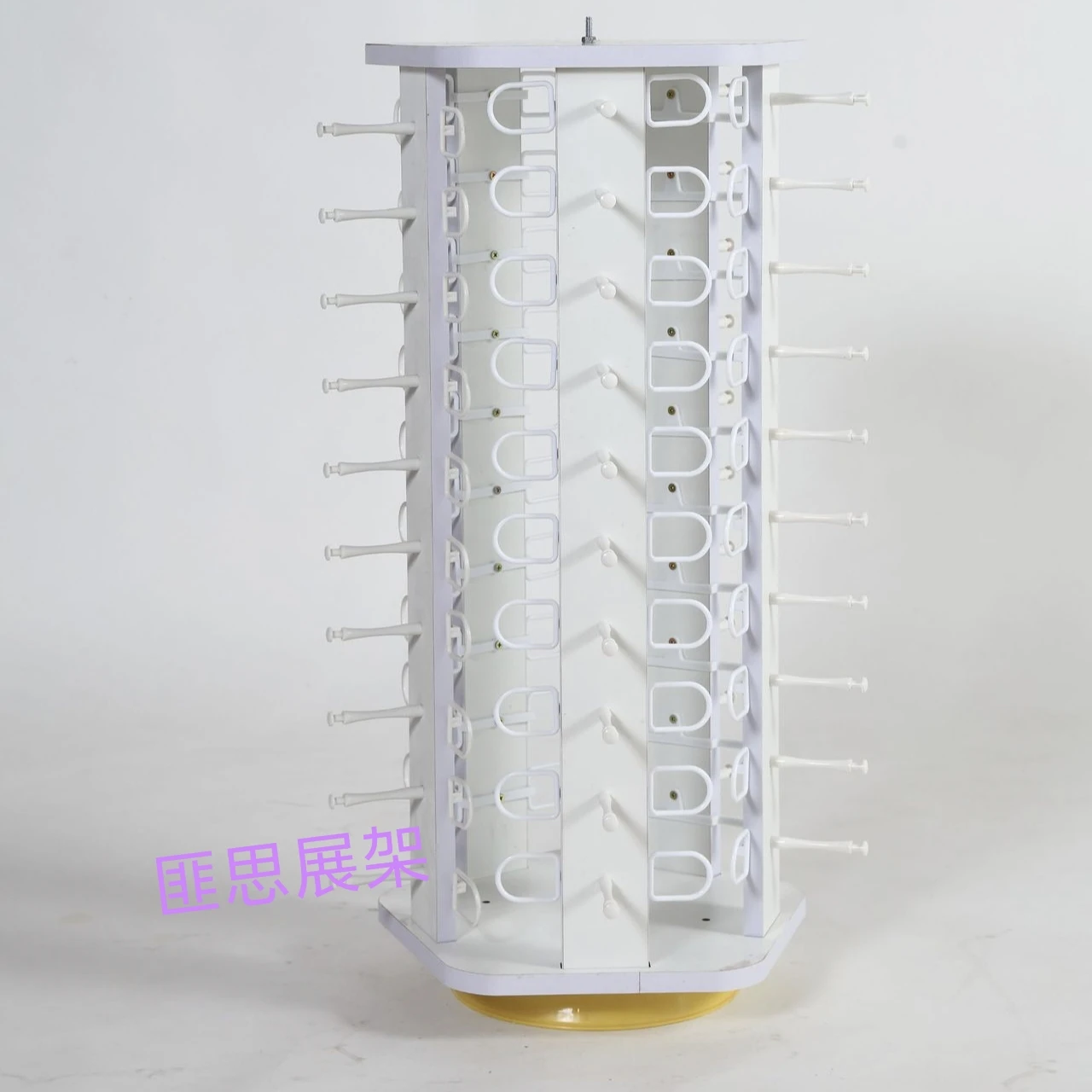 Painted glasses display stand, desktop rotating sunglasses exhibition stand factory direct sales can put desktop glasses frame