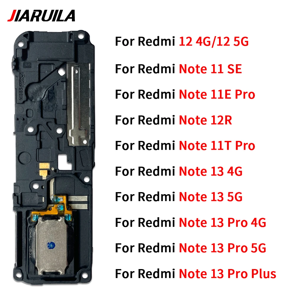 10 Pcs Loudspeaker For Redmi Note 13 Pro 4G 5G Pro Plus / For Redmi Note 11 Se 11E Pro 12R / For Redmi 12 4G 5G Spare Parts