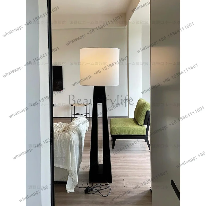 French medieval floor-to-ceiling luminous ornament high-end living room tea room log wind bedroom ornament