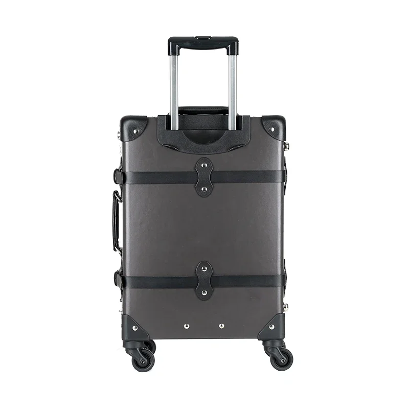 Diseñador personalizado de lujo Pasco equipaje retro Vintage Trolley bolsas de viaje maleta conjunto de equipaje