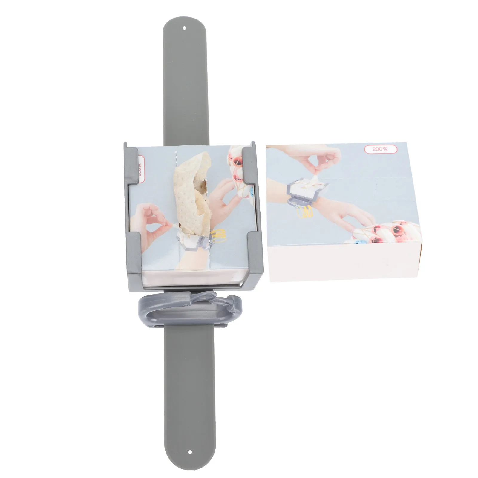 

Portable Wrist Perm Paper Hairdressing Tool Silica Gel Accessory Protective High Temperature Resistance Strong Water Absorption