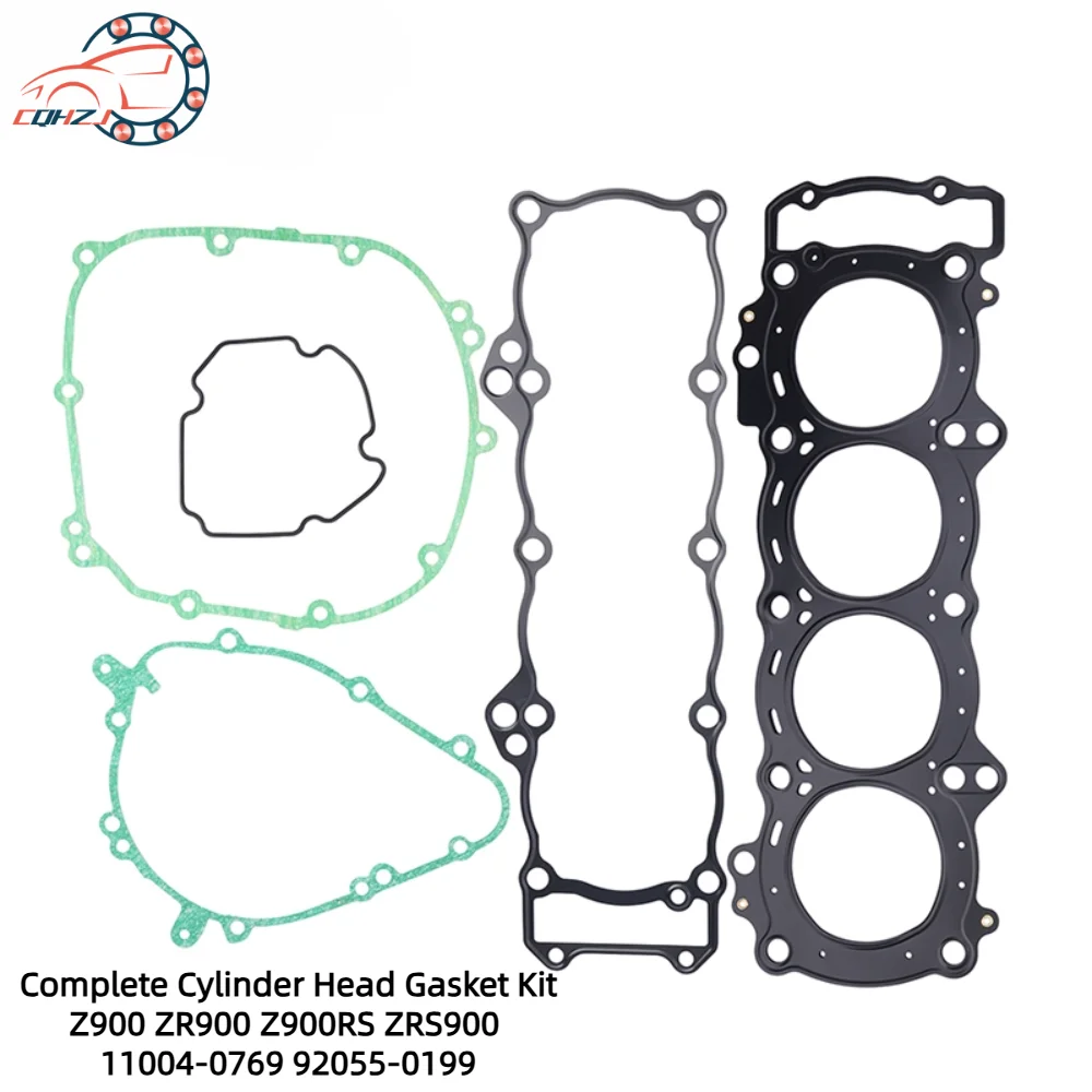 

Комплект прокладок головки цилиндра CQHZJ для мотоциклов KAWASAKI Z900 17-23, ZR900, Z900RS 20-23, ZRS900, ZX-6R, ZX636 05-06