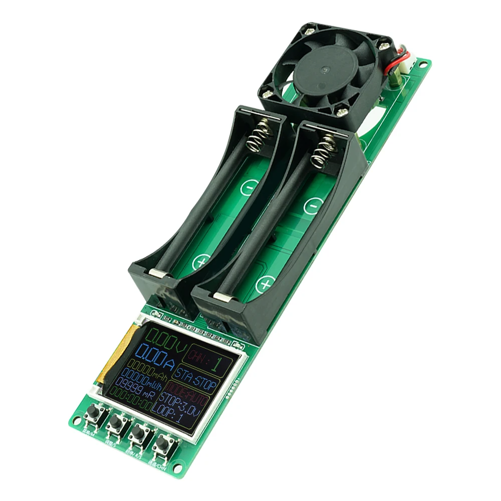 Module de testeur de capacité de batterie au Lithium DC 5V 18650, MAh MWh, Module de détecteur de puissance de batterie numérique à 2 canaux, Interface type-c