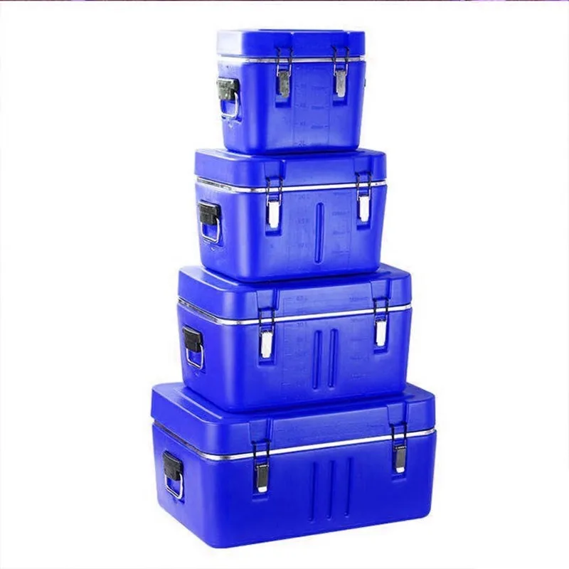 Set of 4 Stainless Steel Freezer Outdoor Insulated Bucket Oversized Food Container Set LF Picnic Food Incubator Set