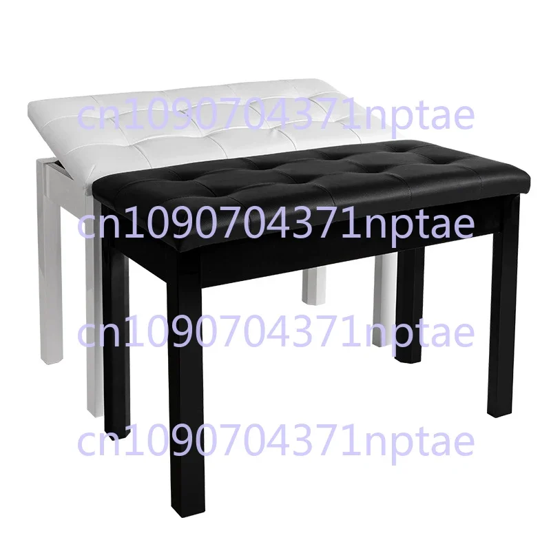 Electric piano piano stool Universal double piano stool with bookcase