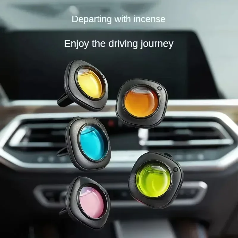 Long-Lasting Car Air Freshener Vent Clip Essential Oil Scented Odor Eliminator  Alcohol-Free Fragrance for Fresh Car Smell