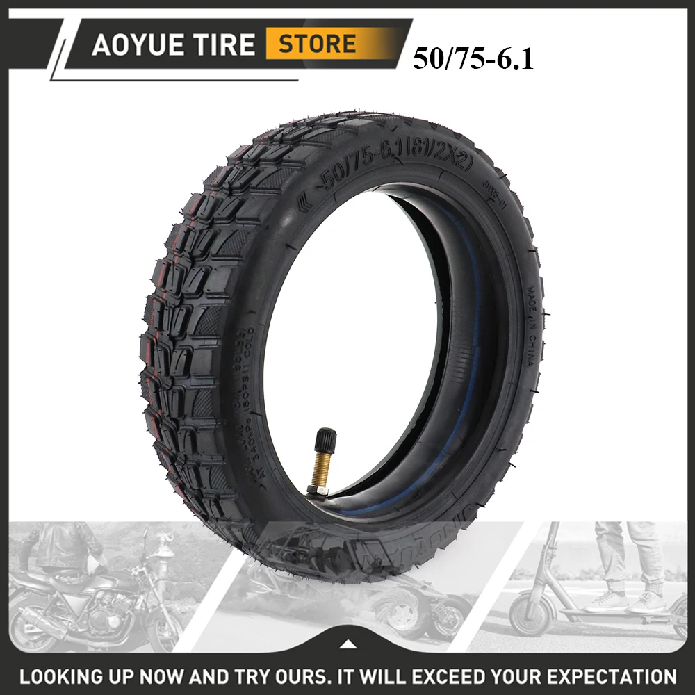 

50/75-6.1 For Xiaomi Mijia M365 Electric Scooter outer Tire Upgraded Inflatable Tyre 8 1/2X2 Tube Tire Replacement Inner Camera