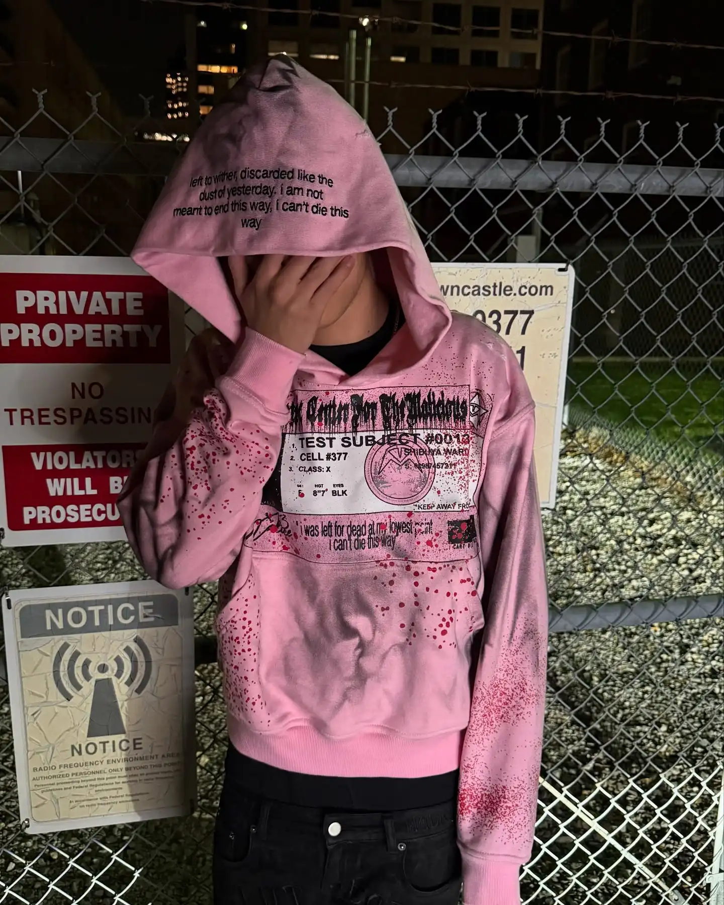 

Harajuku Pink Punk Top Quality Hoodies Grunge Oversize Hoodie Hiphop Y2k Top Casual Streetwear Sweatshirt Tracksuit Men Clothing