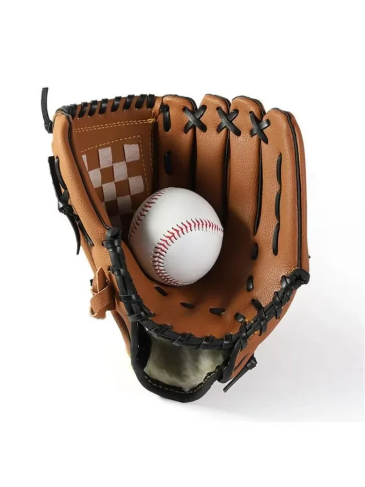 Three size Outdoor Sport Baseball Glove Catcher Baseball Softball Training Practice Equipment Left Hand For Kids/Teenagers/Adult