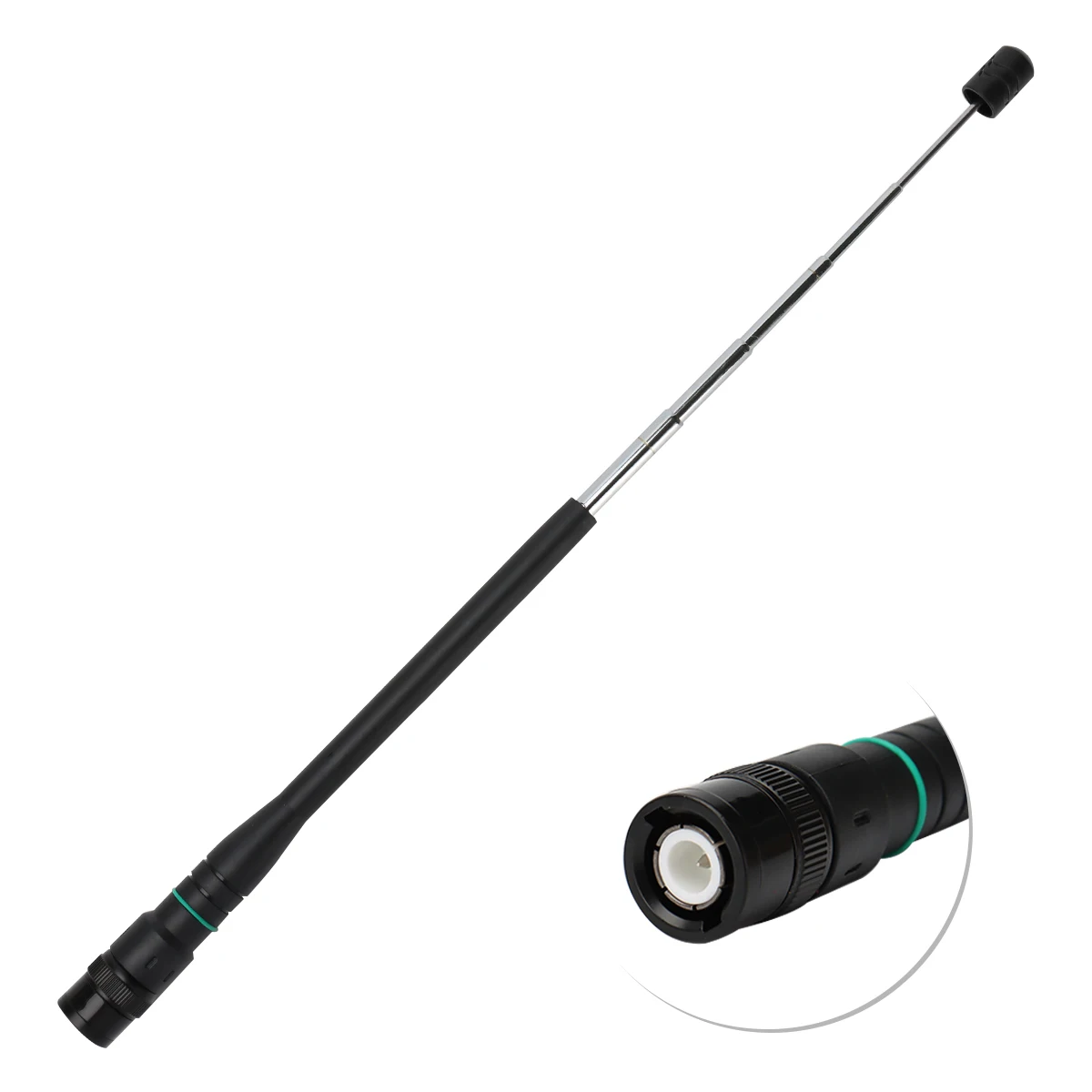 Abbree AR-775 teleskop antenne sma-weiblich/männlich/bnc dual band antenne für quan sheng uv k5 k6 baofeng UV-5R BF-888S 21 ham radio – Detail 21