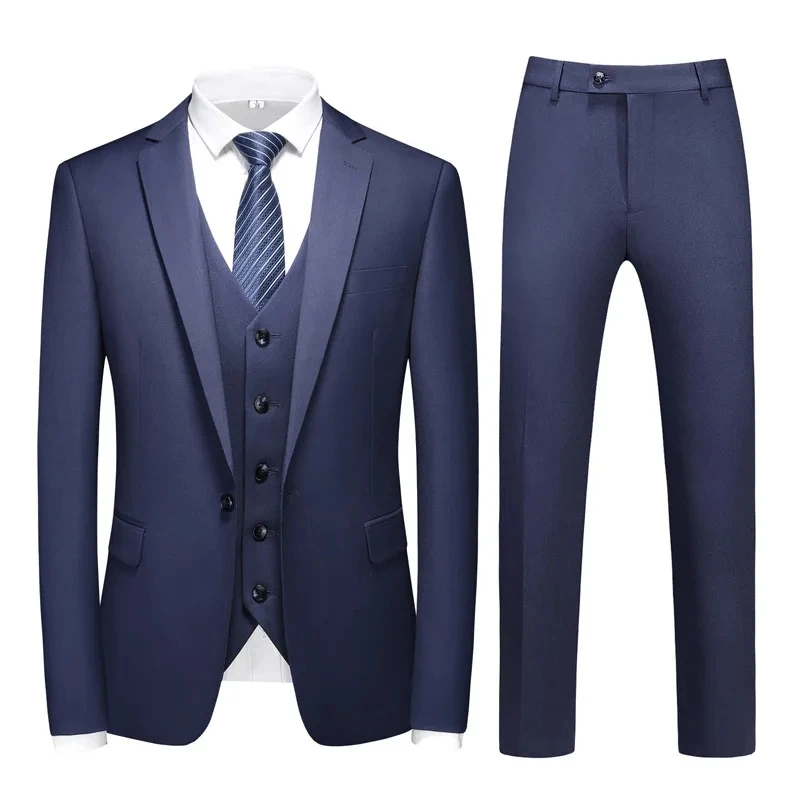 MQXQ007 handsome suit men's suit slim groom wedding dress formal casual small man suit jacket