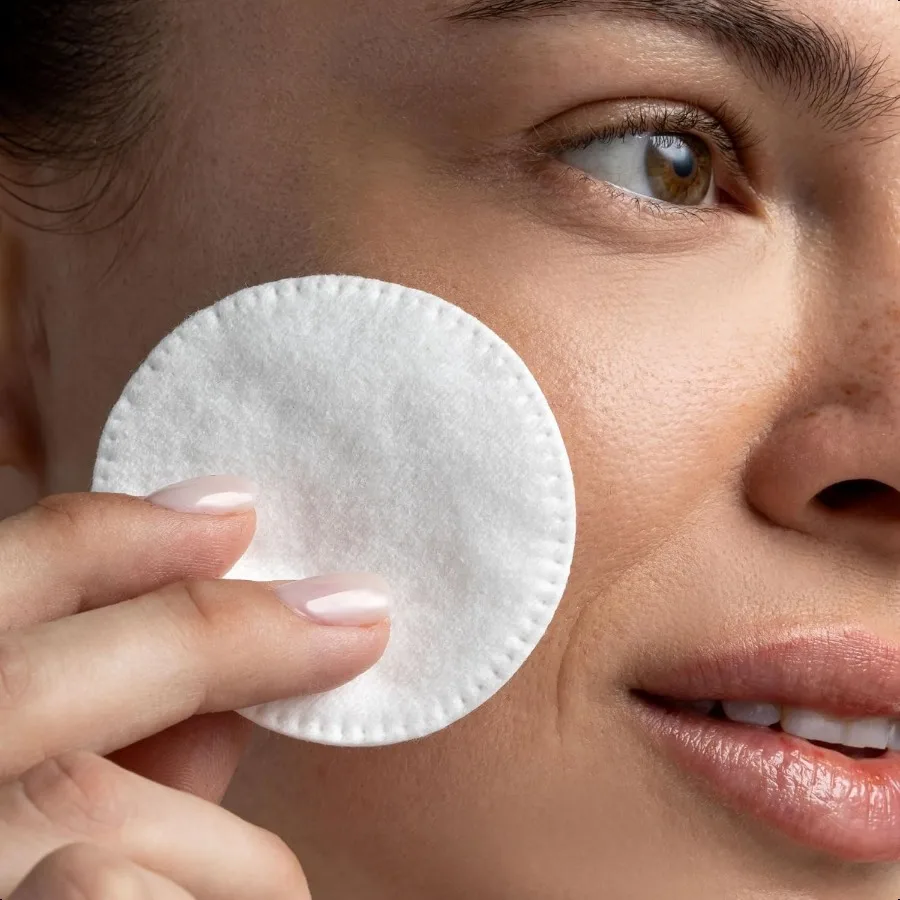 Cliganic Premium Cotton Rounds for Face 300 Count Makeup Remover Pads Hypoallergenic LintFree 100 Pure Cotton (Packaging May Va