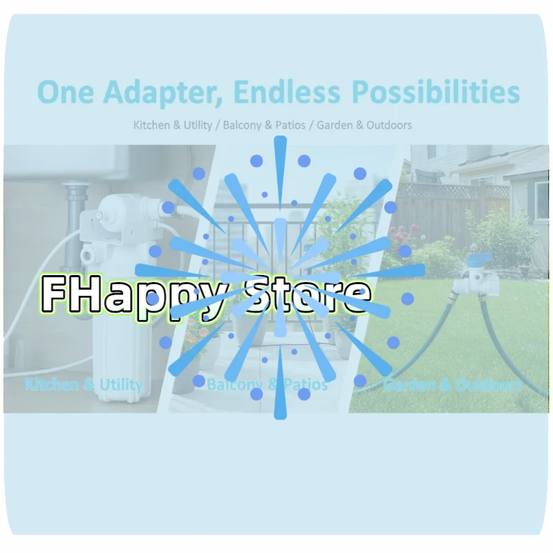 1/2'' Thread To 1/4 3/8 Tube Water Adapter RO Feed Ball Valve Faucet Water Filter Reverse Osmosis System For Water Purifier Tap