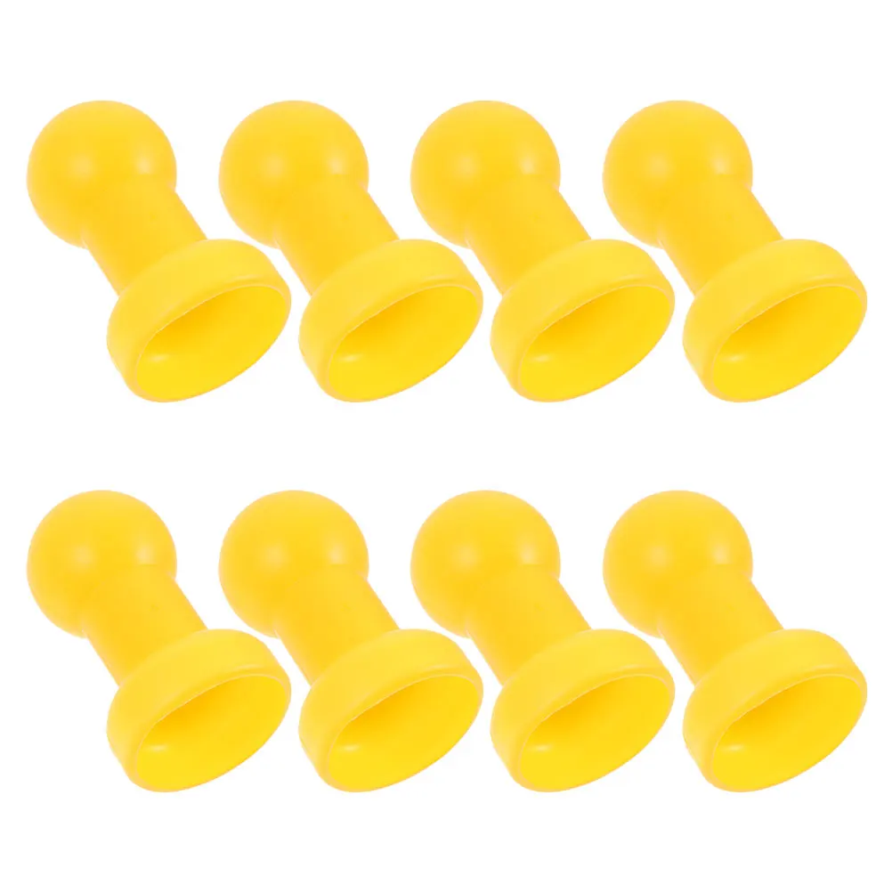 

8pcs Trampoline Caps Safety Covers Replaceable Parts Plastic Poles Child Bounce Enclosure Household Toys