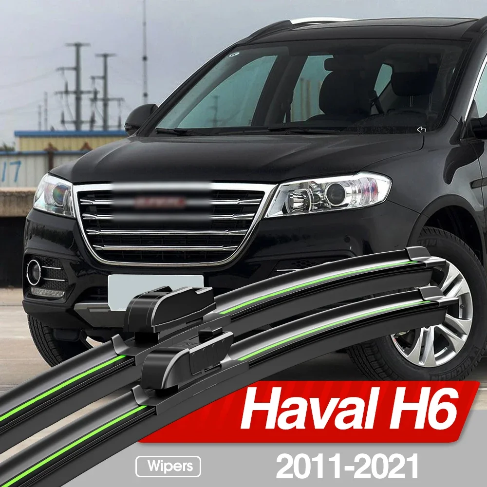 

For Great Wall Haval H6 2011-2021 Front Windshield Wiper Blades 2pcs Windscreen Window Accessories 2012 2013 2016 2017 2019 2020