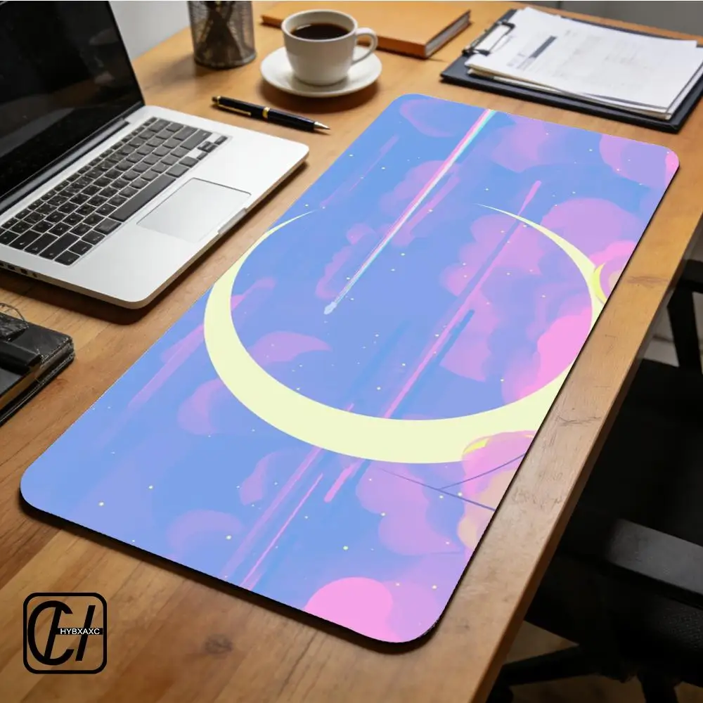 

Коврик для мыши HYBXXC, милый HD-коврик для стола, увеличенный игровой коврик для клавиатуры, большой XXL коврик для геймеров 90x40