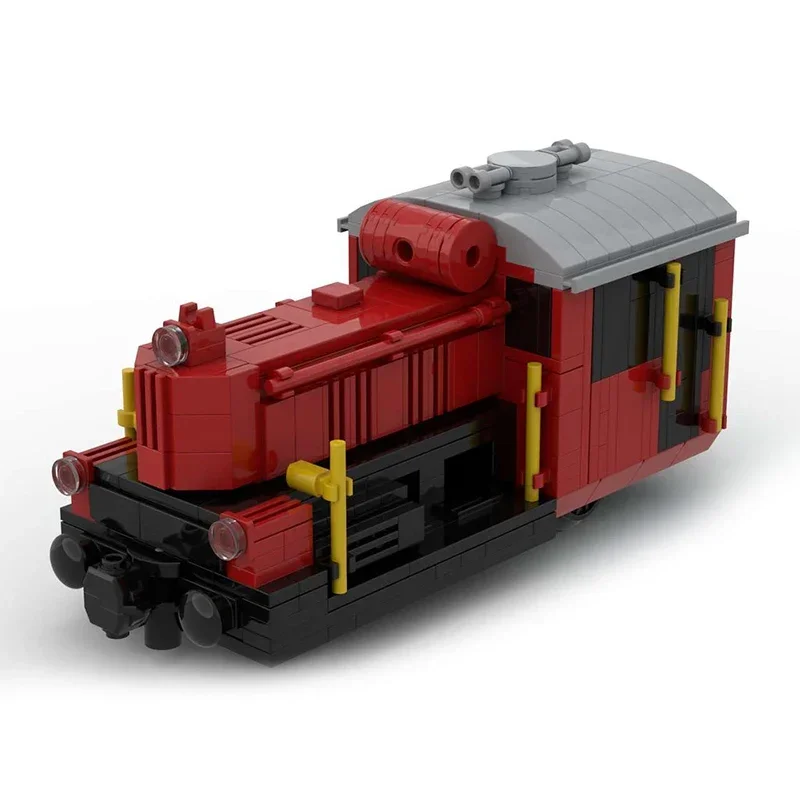 Technische Moc Bakstenen Stadstrein Model Db Kll Locomotief Modulaire Bouwstenen Geschenken Speelgoed Voor Kinderen Diy Sets Assembleren