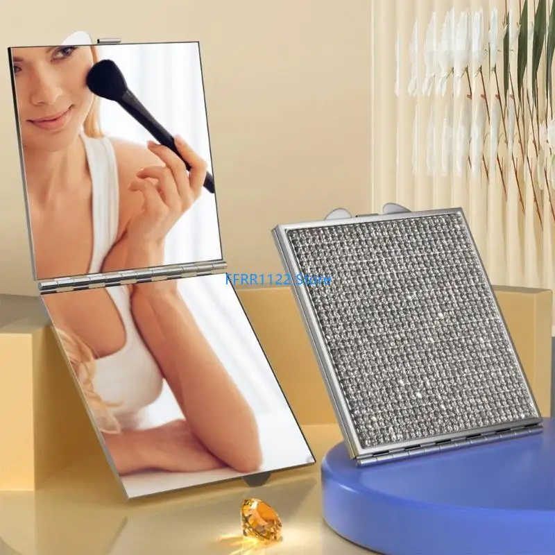 Gương Vanity nhỏ gọn Y1UF, Gương trang điểm du lịch cho túi túi túi, Gương mỹ phẩm