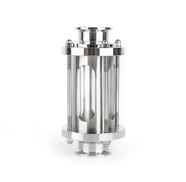 

Clamp Pipeline Sight Glass Sanitary Stainless Steel OEM Welding Square Tempered Glass 3A 1.5mm 1.65mm 2.0mm Equal BW SKT ZHE