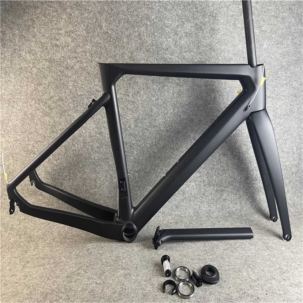 Wholesale Carbon Road Bike Frameset V Brake Internal cable Fit Both DI2 and Mechanical group