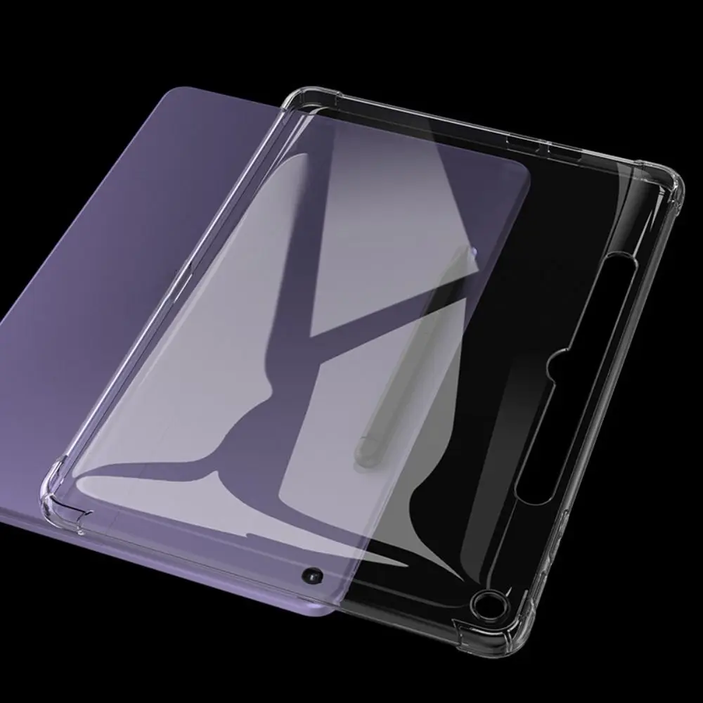 

Clear Airbag Tablet Case Anti-fall Scratch-Proof Protective Cover Pen Slot Shockproof for Microsoft Surface Pro 12" 2025