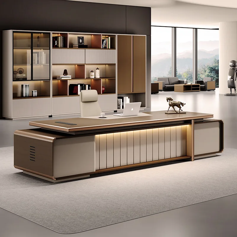 Quiet Sedentary Office Desk Accessories Enjoy Vanity Appoint Office Desk Ergonomic Bureaux Scrivania Da Ufficio Furniture