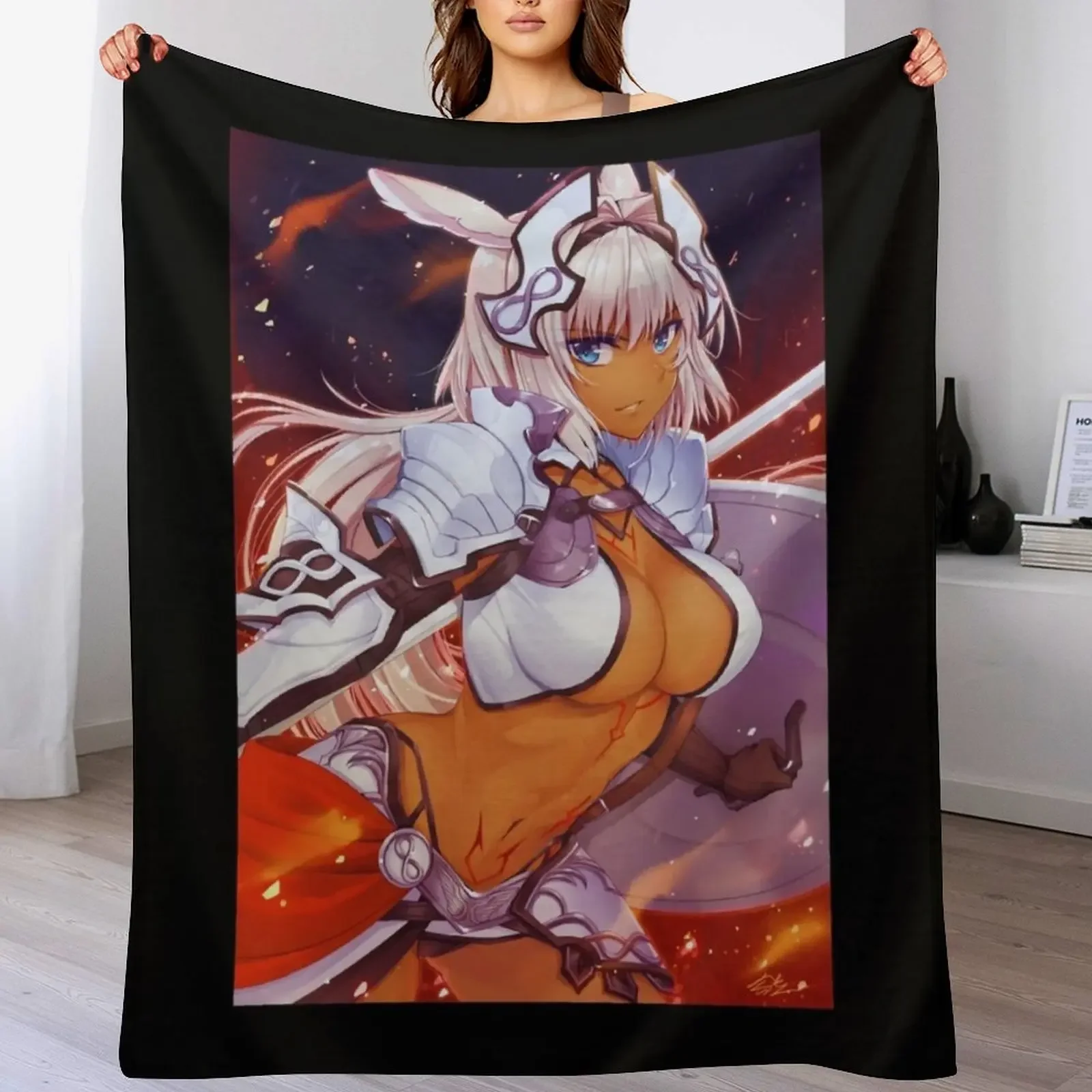 Fate Grand Order Caenis Lewd - Tshirt Throw Blanket Kid'S Polar Blankets