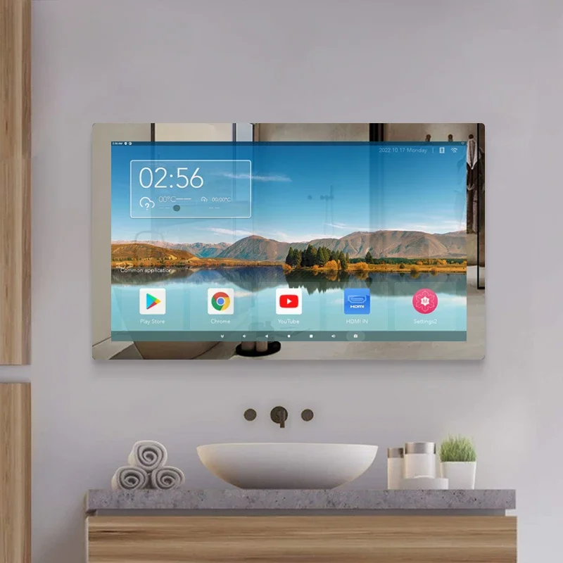 FOR 21.5 27 32 43 75 Inch Large Android Touch Screen LCD TV Mirror