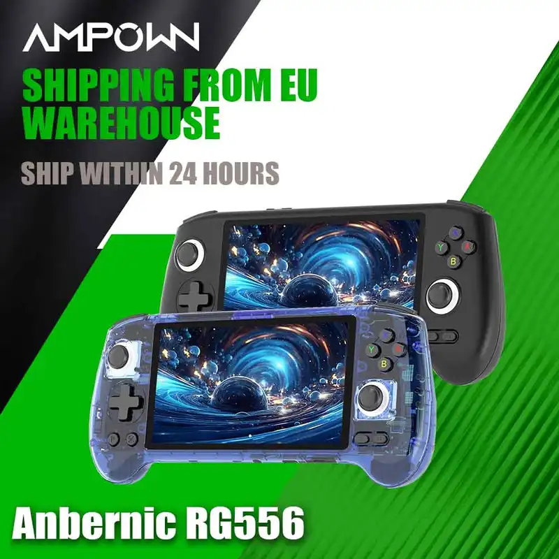 Anbernic RG556 Android 13 — AMOLED dove altri hanno ancora l’LCD