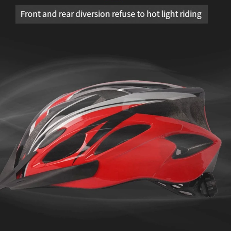 Adult Bike Helmet, Light Microshell, Men And Women, Fit Adjustment Suggested Fit 54-63Cm For Cycling