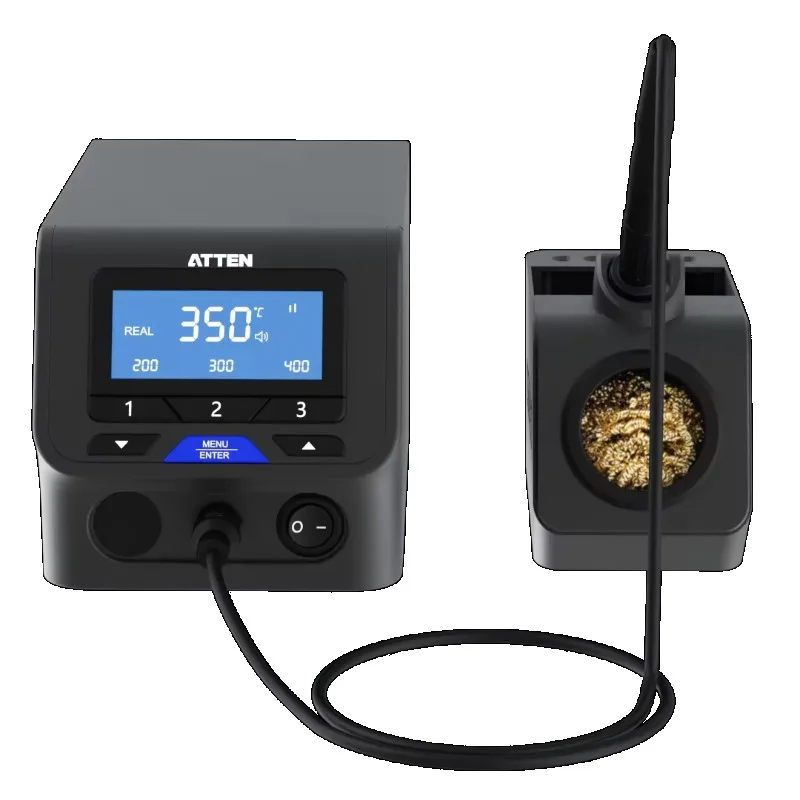 

ATTEN ST-3120D High Freque ncy Digital Display Intelligent Constant Temperature Soldering Station Lead-free Soldering Station