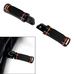 Passenger Foot Pegs Footrest For Harley Heritage Softail Breakout FLSL FXST Street Bob Fat Boy Low Rider Sport Glide FLSB 18-23