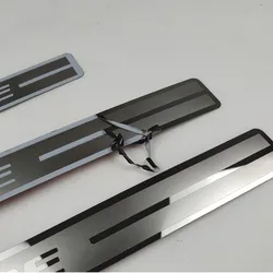 For Chevrolet Tahoe Z71 RST 2020 -2023 Car Accessories car Door Sill Protector Scuff Plate Pedal Styling Sticker Threshold Trim