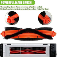A52Q-8PCS Brush Filter Mop Cloth Set Vacuum Cleaner Replacement Parts Vacuum Accessories Replacement Parts