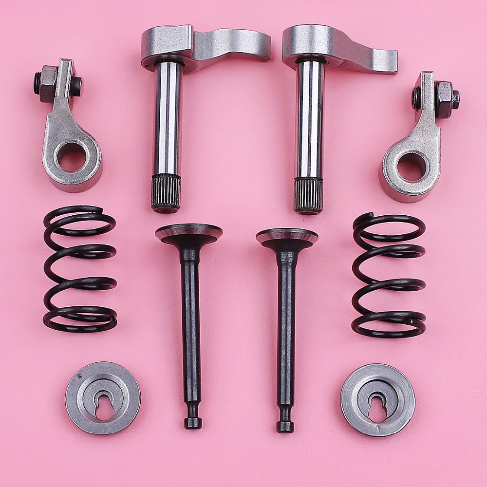 

Intake Exhaust Valve Spring Retainer Lifter Rocker Arm Set For Honda GX25 HHT25S 4 Stroke Lawn Mower Engine Motor Spare Part