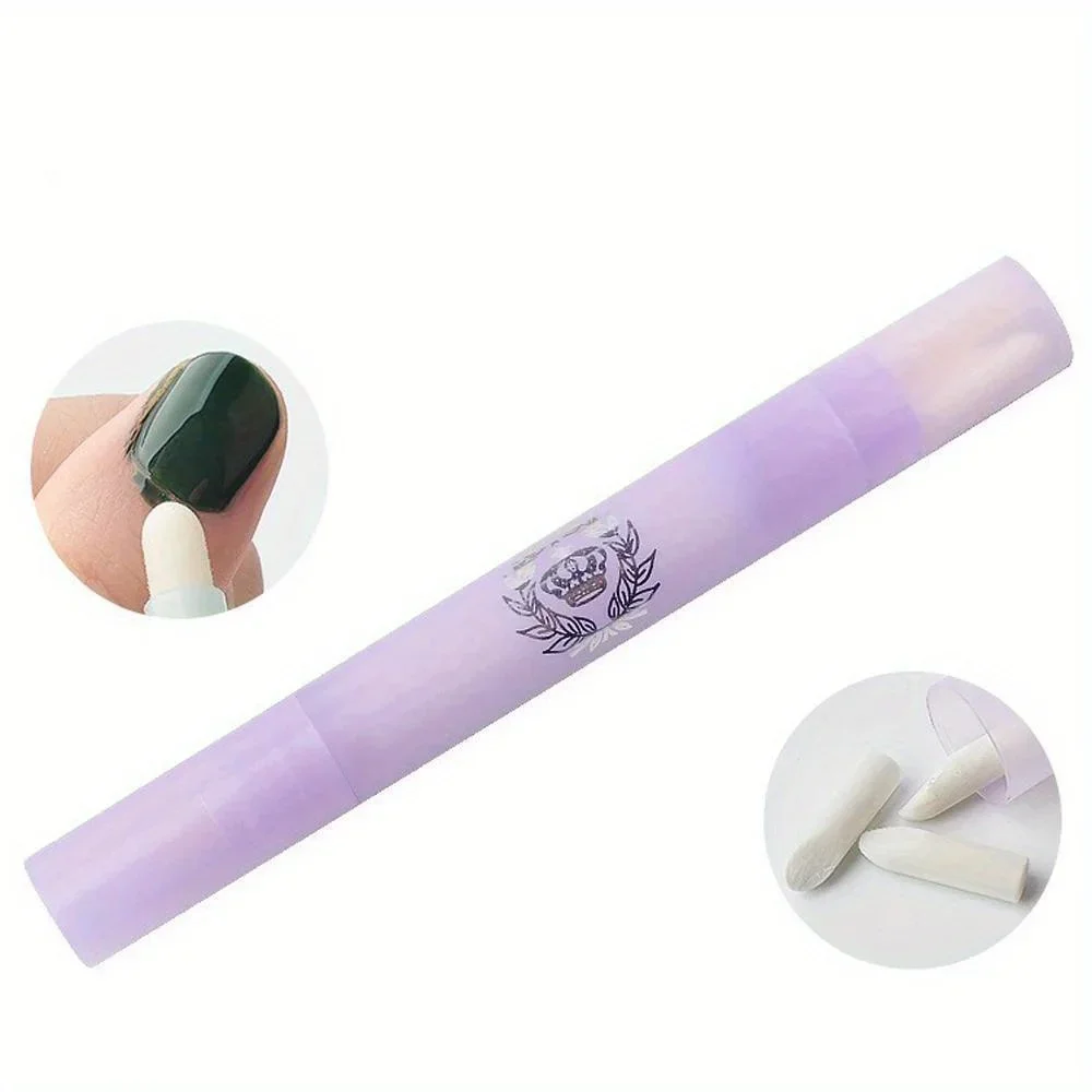 1pcs Nail Polish Remover Pens UV Gel Nail Polish Remover Nail Art Corrector Cleaner Erase Pen Manicure Tool with 3 Cotton Tips