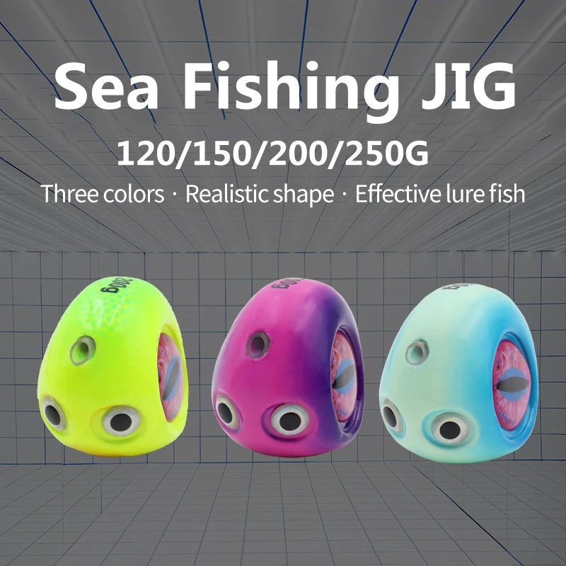ZYZHE Señuelo JIG Ojo de Pez – Hundimiento Rápido para Pesca - imagen 3