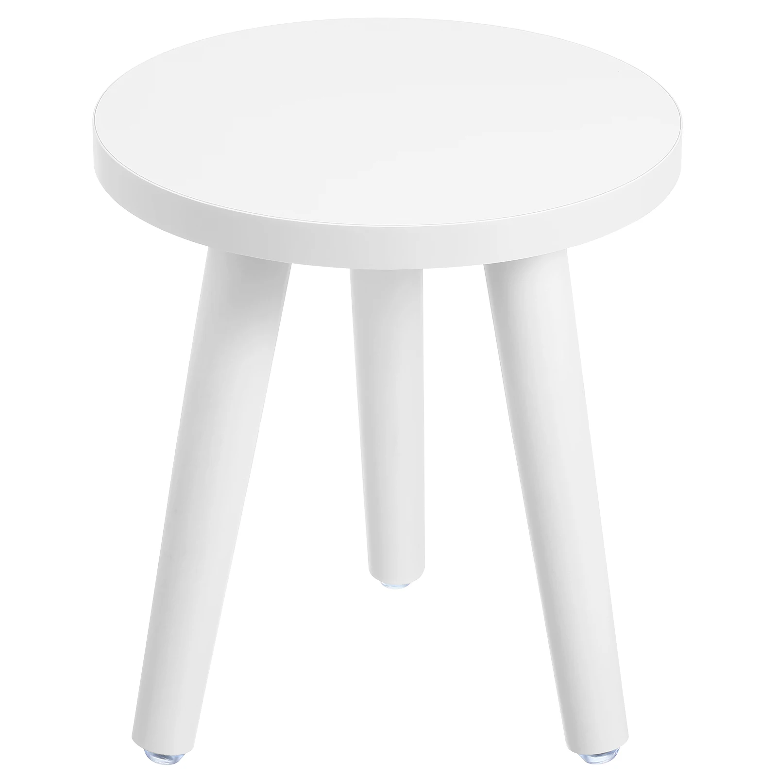 

1pcs Solid Wood Flower Pot Stand Small Plant Rack White Color Indoor Balcony Garden Potted Plants Display Shelf Holder