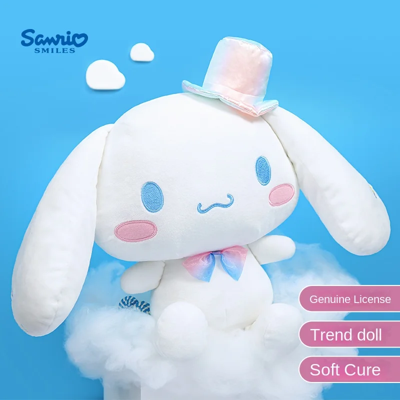 

Sanrio Kawaii Colorful Cinnamoroll Cartoon Cute Stuffed Toys Plushier Soft Pillow Birthday Gift Plush Dolls Gift for Girlfriend