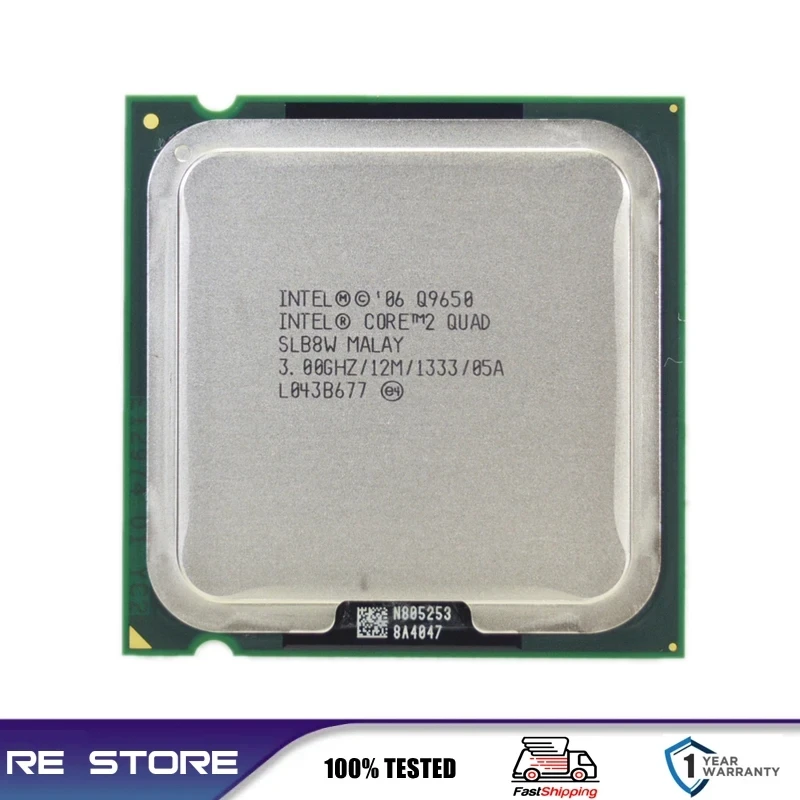 مراجعة وتحليل معالج Intel Core 2 Quad Q9650 3.0GHz LGA 775