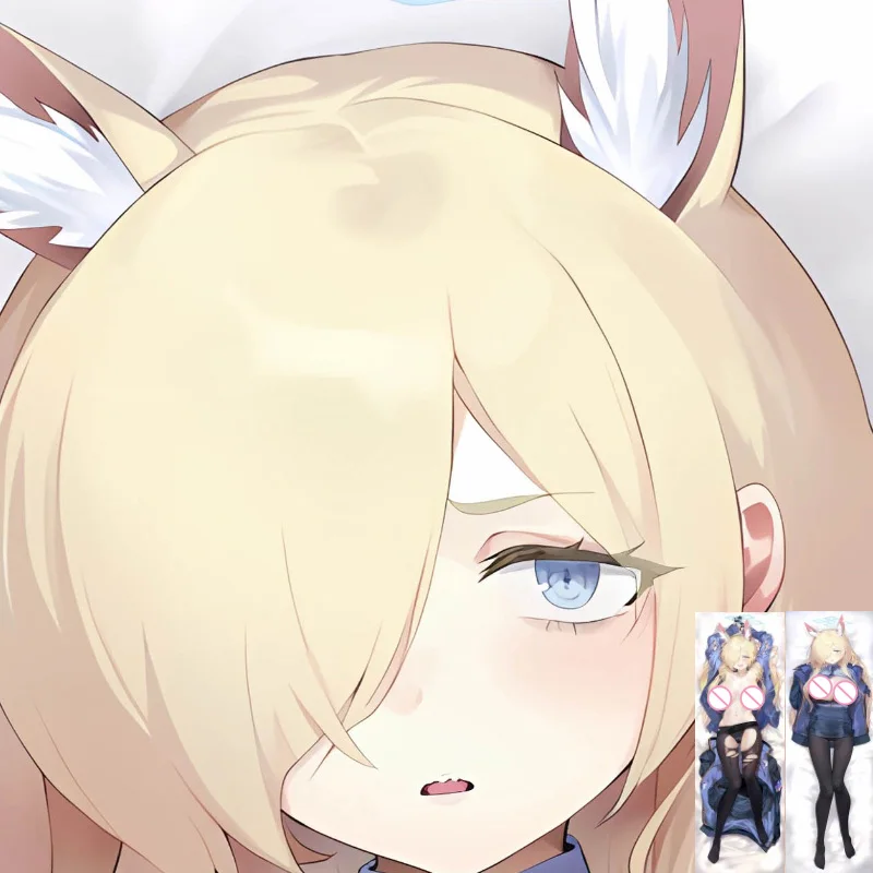 

DIY индивидуальная наволочка в стиле аниме Dakimakura Kanna, двухсторонний принт, обнимающая тело, декоративная наволочка, чехол, дропшиппинг