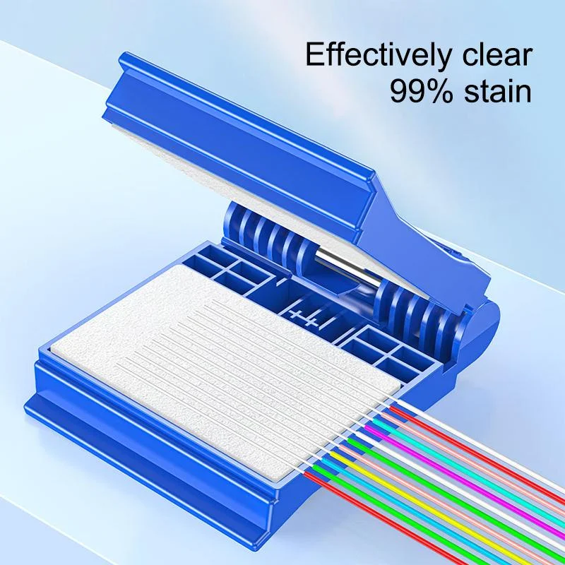 

Handheld Fiber Optic Wiping Clip with Water Storage, Oil Removal and Dust-Free Cotton