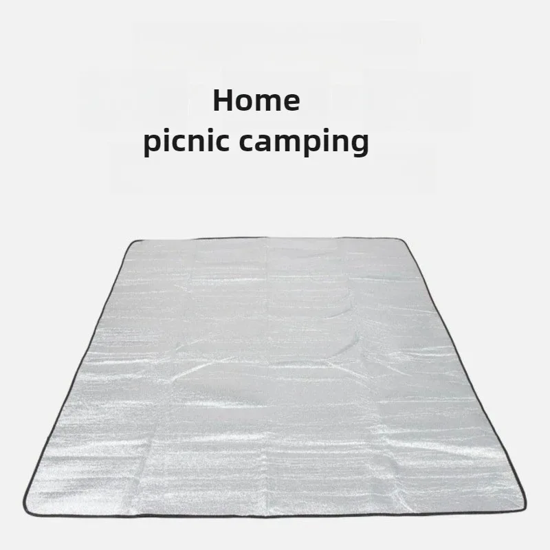 

Outdoor Folding Waterproof Mat Keep Warm Ground Mat Ultralight Travel Aluminum Film Mats Portable Picnic Mats Camping Supplies