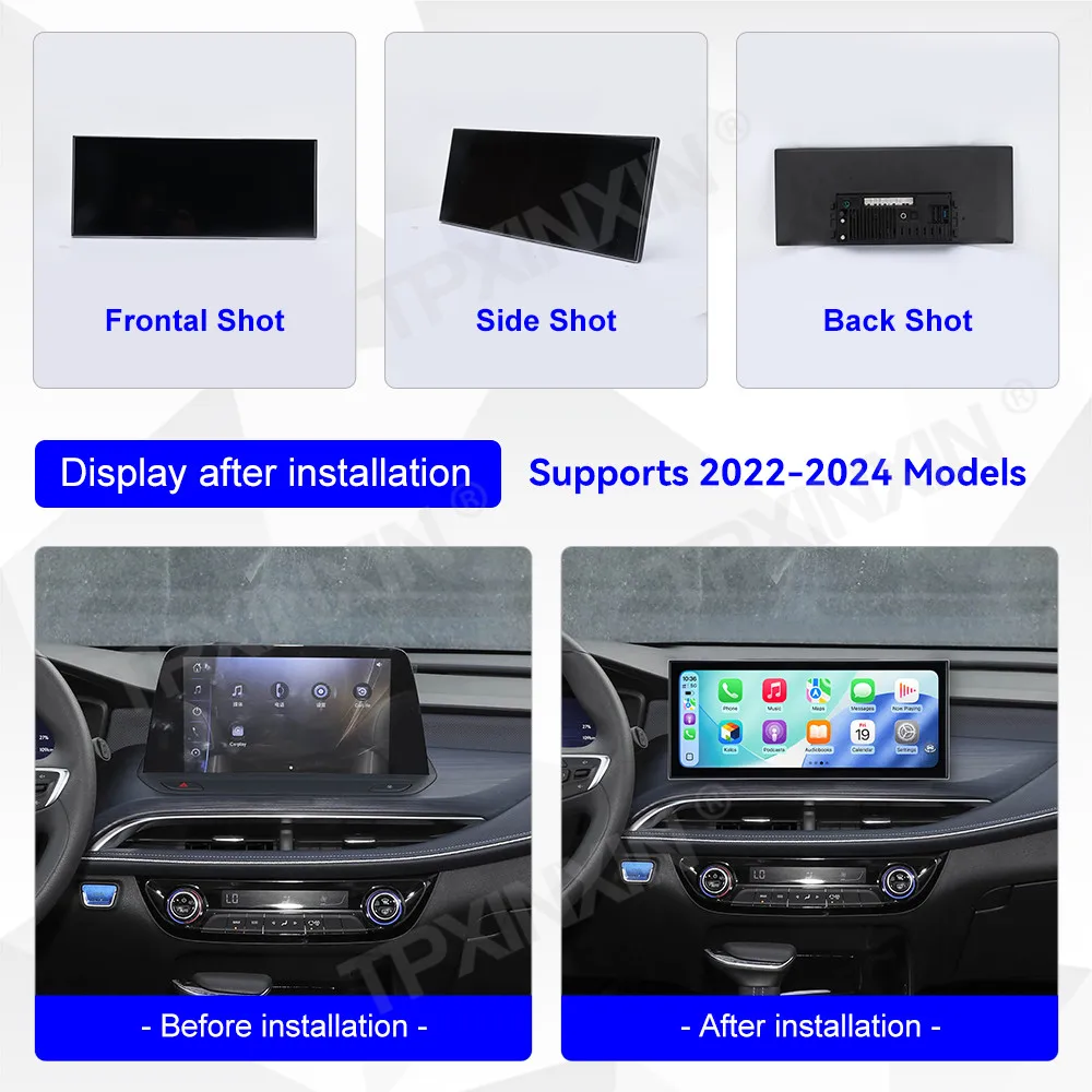 15.8 Inch Qualcomm Android 15 For Buick VELITE 6 2022~2024 Automotive Multimedia GPS Navigation Stereo Receiver IPS Head Unit